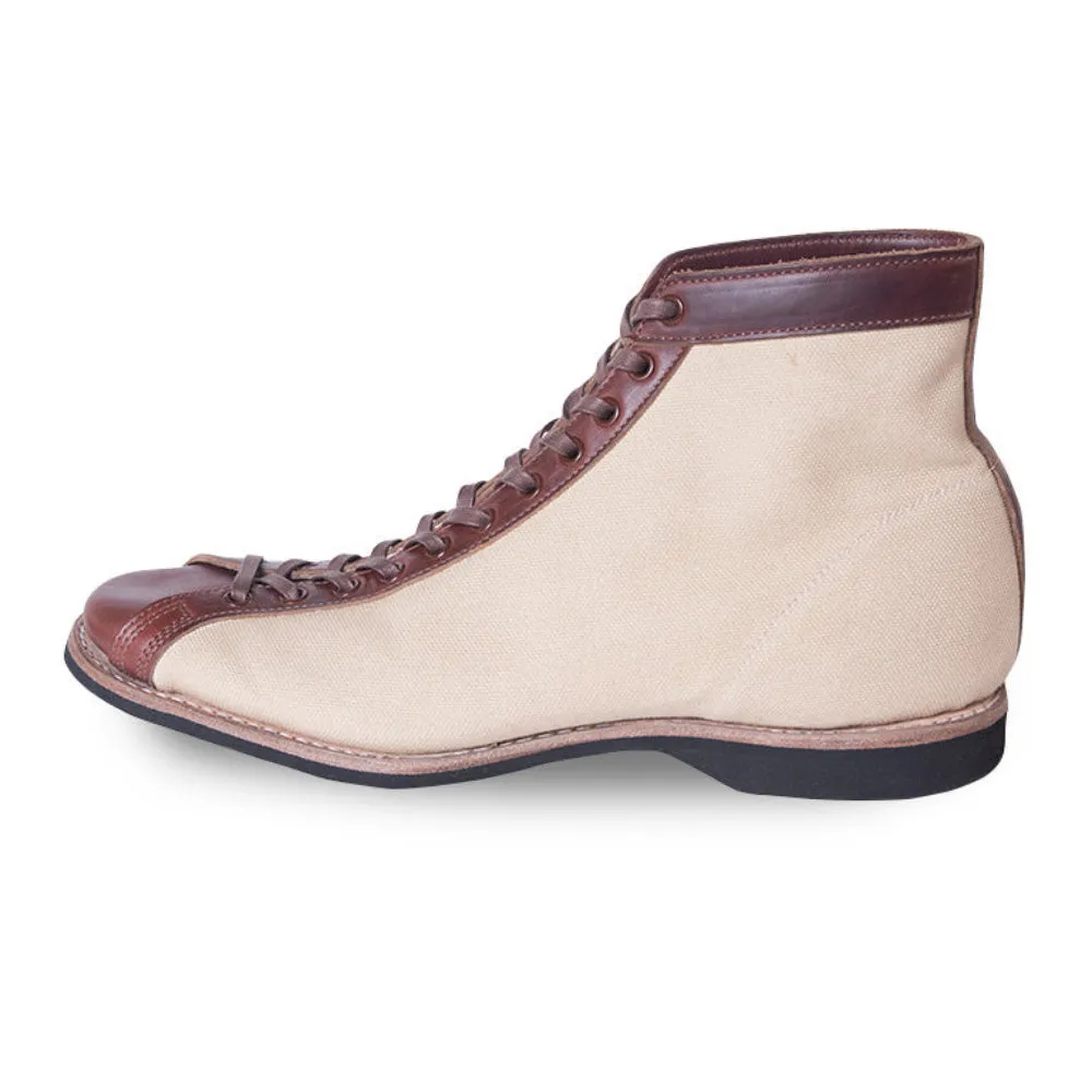 Mast Trainer Brown × Ivory Canvas sold by Brass Shoe Co. product image thumbnail 2