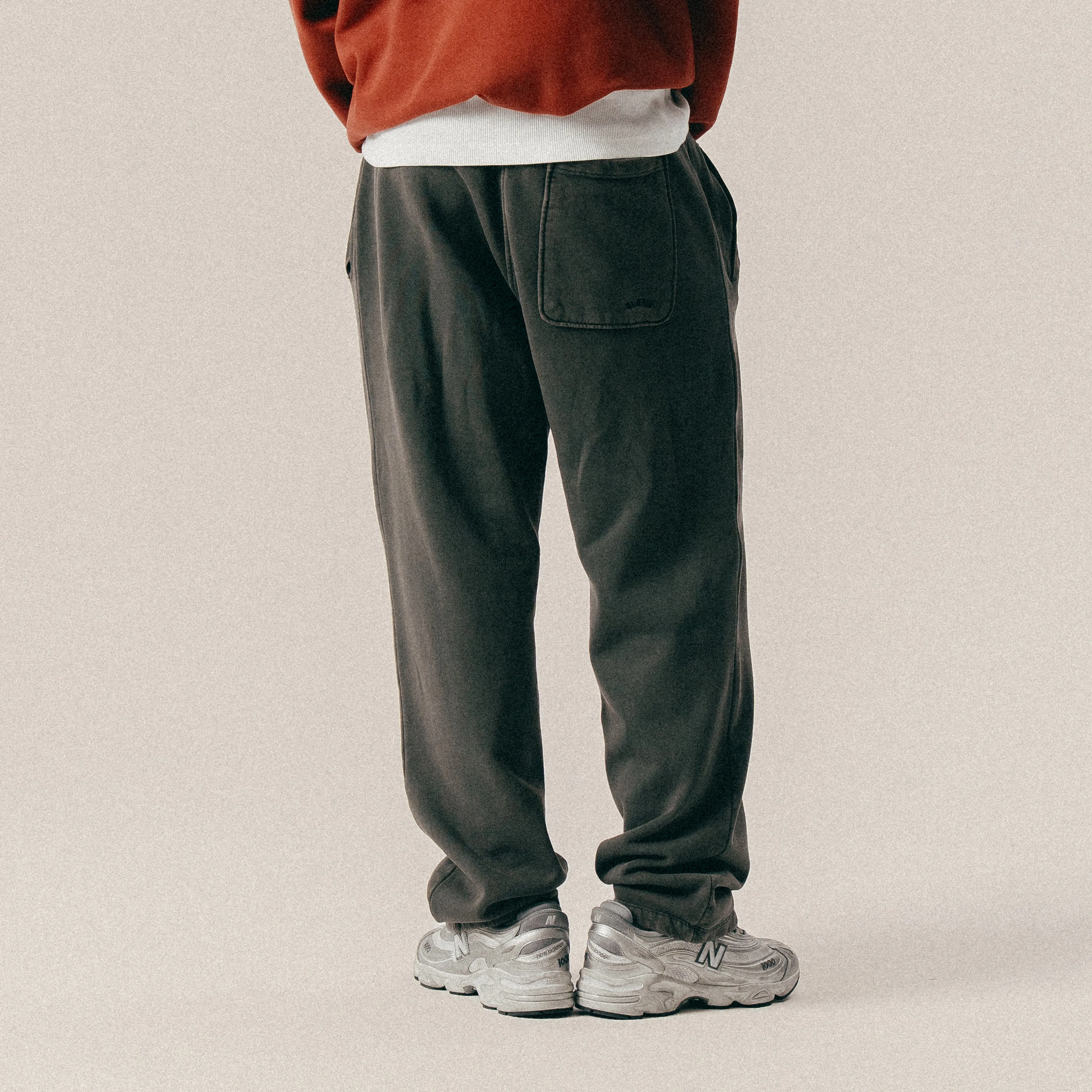 BLKVIS SOURCE GMT DYE SWEATPANTS - BLACK sold by BLKVIS product image thumbnail 5