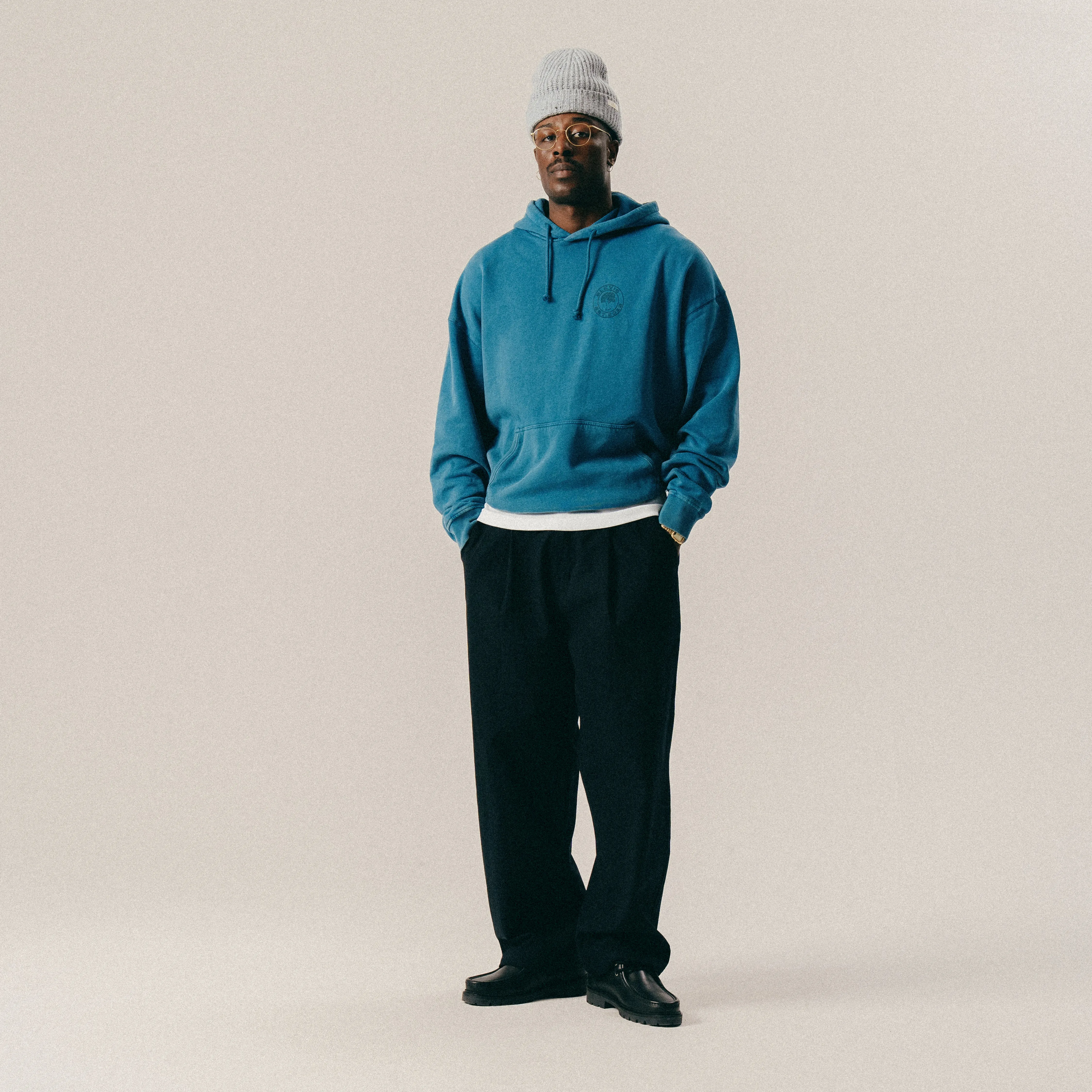 BLKVIS SOURCE GMT DYE HOODY - MEDITERRANEA sold by BLKVIS product image thumbnail 3