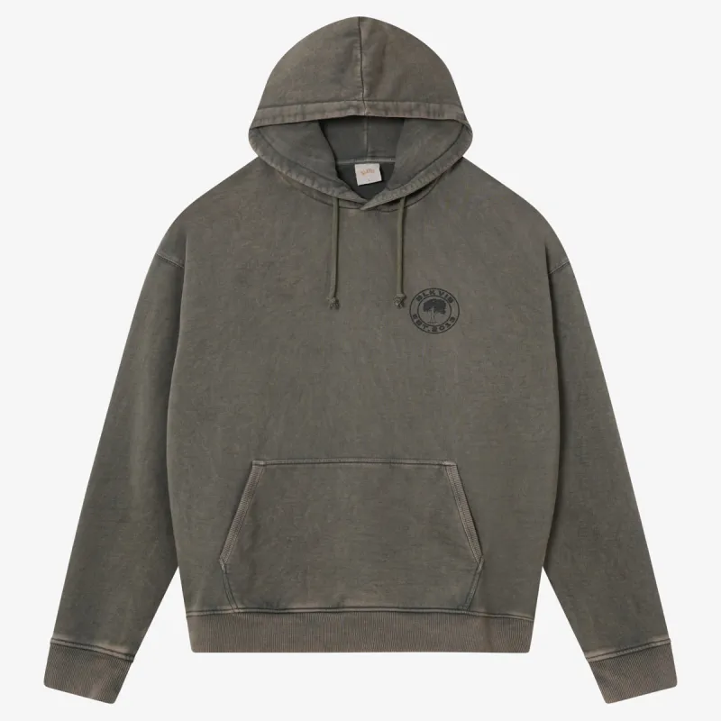 BLKVIS SOURCE GMT DYE HOODY - BLACK made by BLKVIS