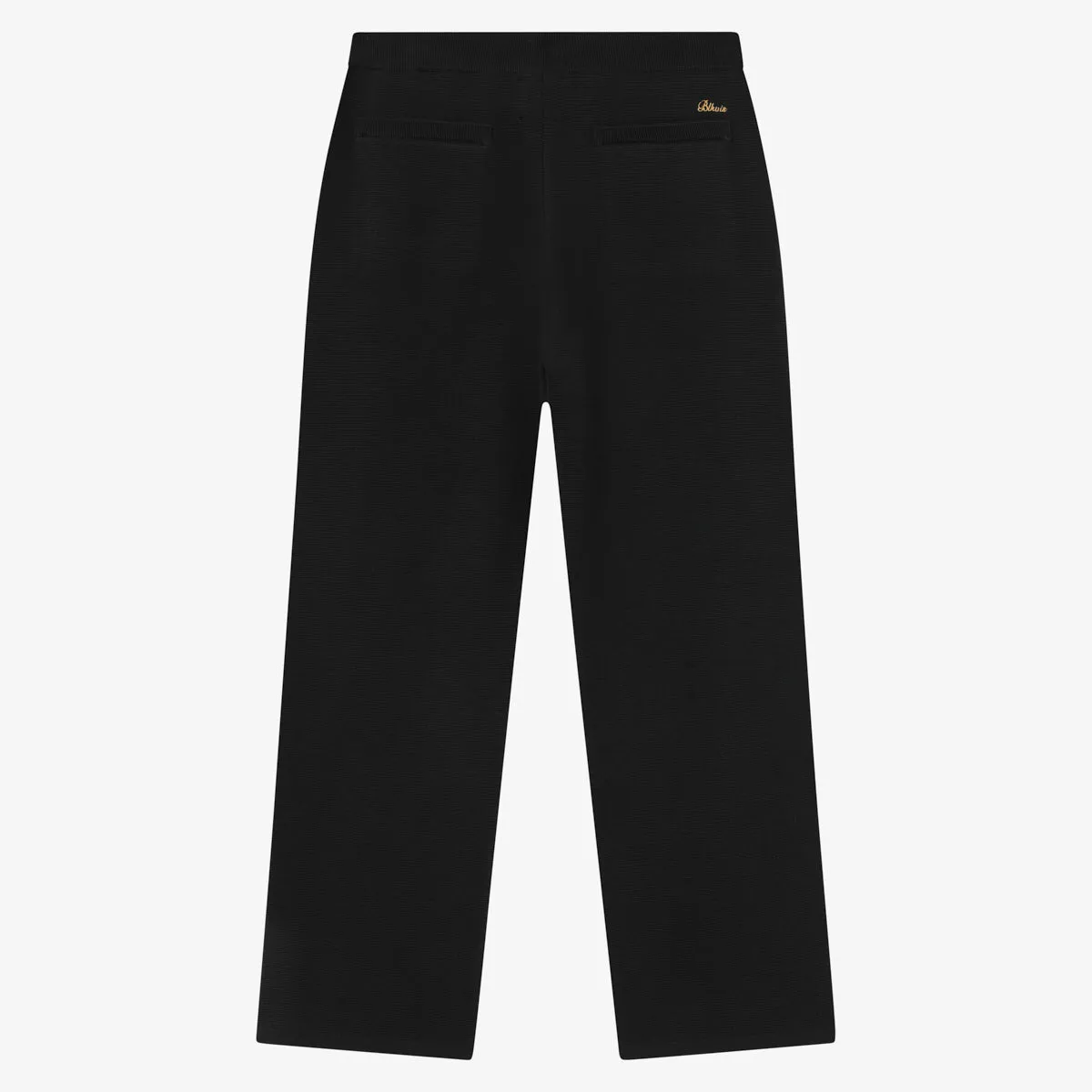 BLKVIS SCRIPT KNIT PANTS - BLACK sold by BLKVIS product image thumbnail 5