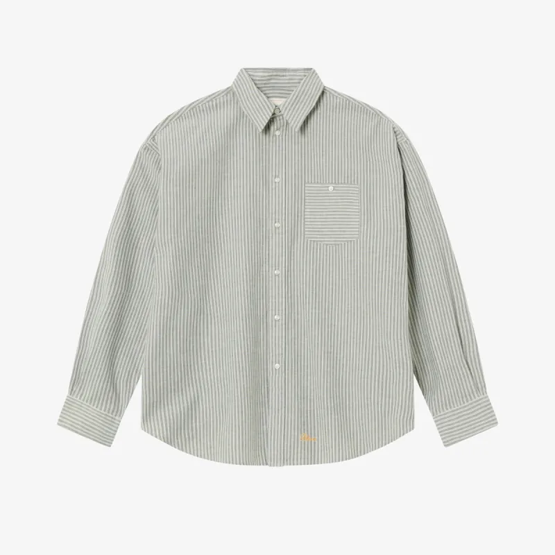 BLKVIS SCRIPT SHIRT - DARKEST SPRUCE made by BLKVIS