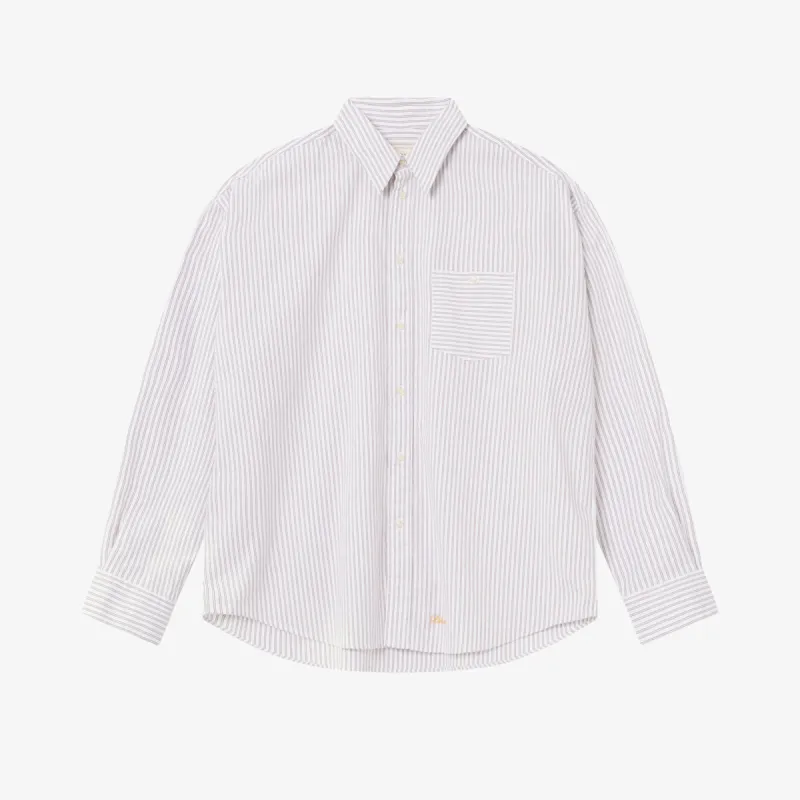 BLKVIS SCRIPT SHIRT - WHITE made by BLKVIS