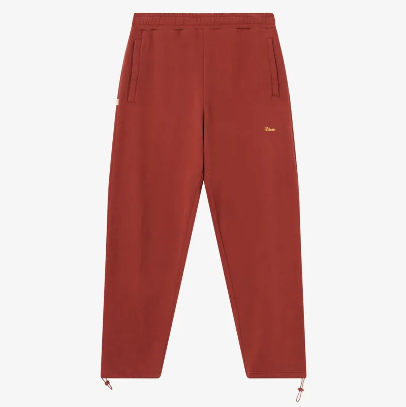 BLKVIS SCRIPT SWEATPANTS - MADDER BROWN sold by BLKVIS