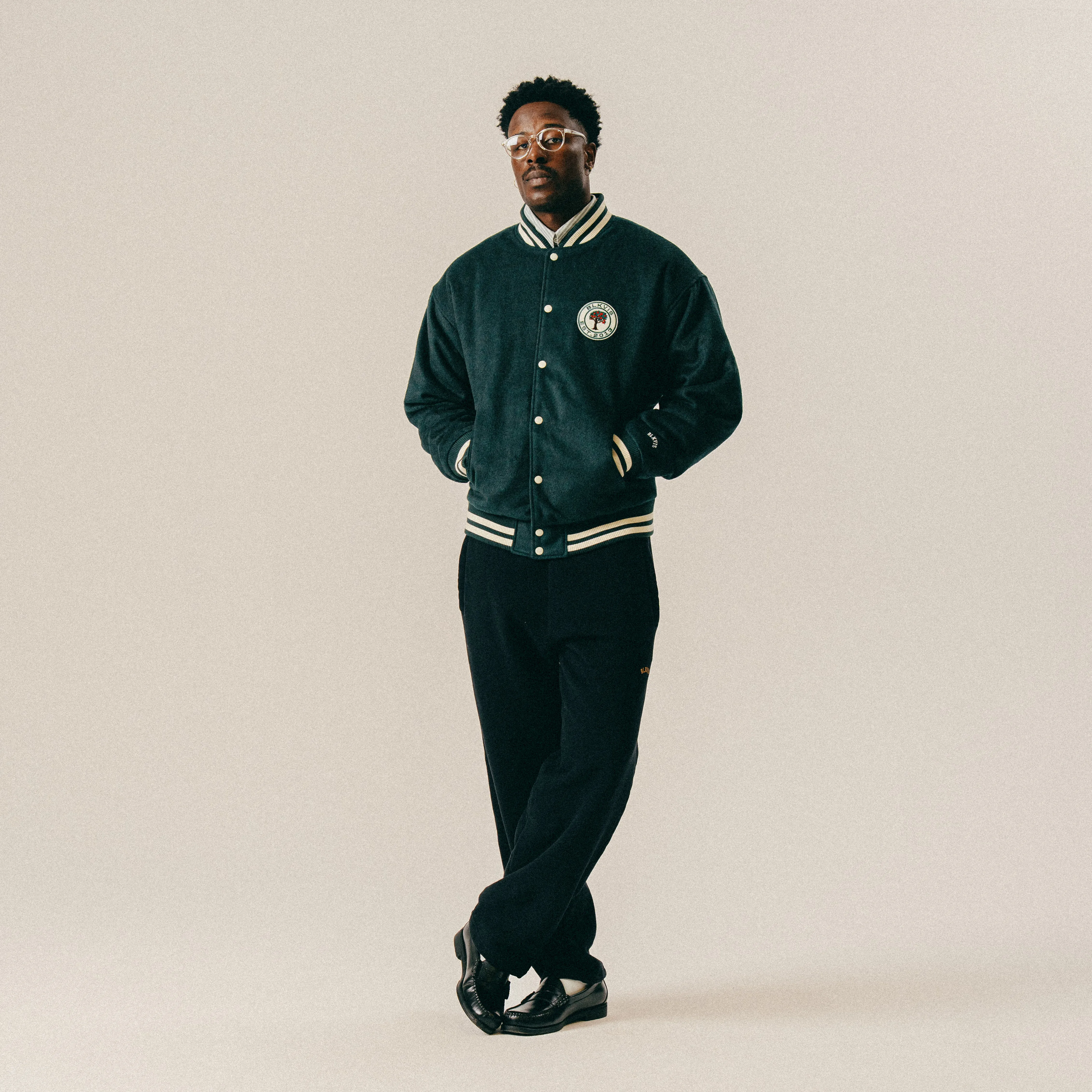 BLKVIS SCRIPT SWEATPANTS - BLACK sold by BLKVIS product image thumbnail 3