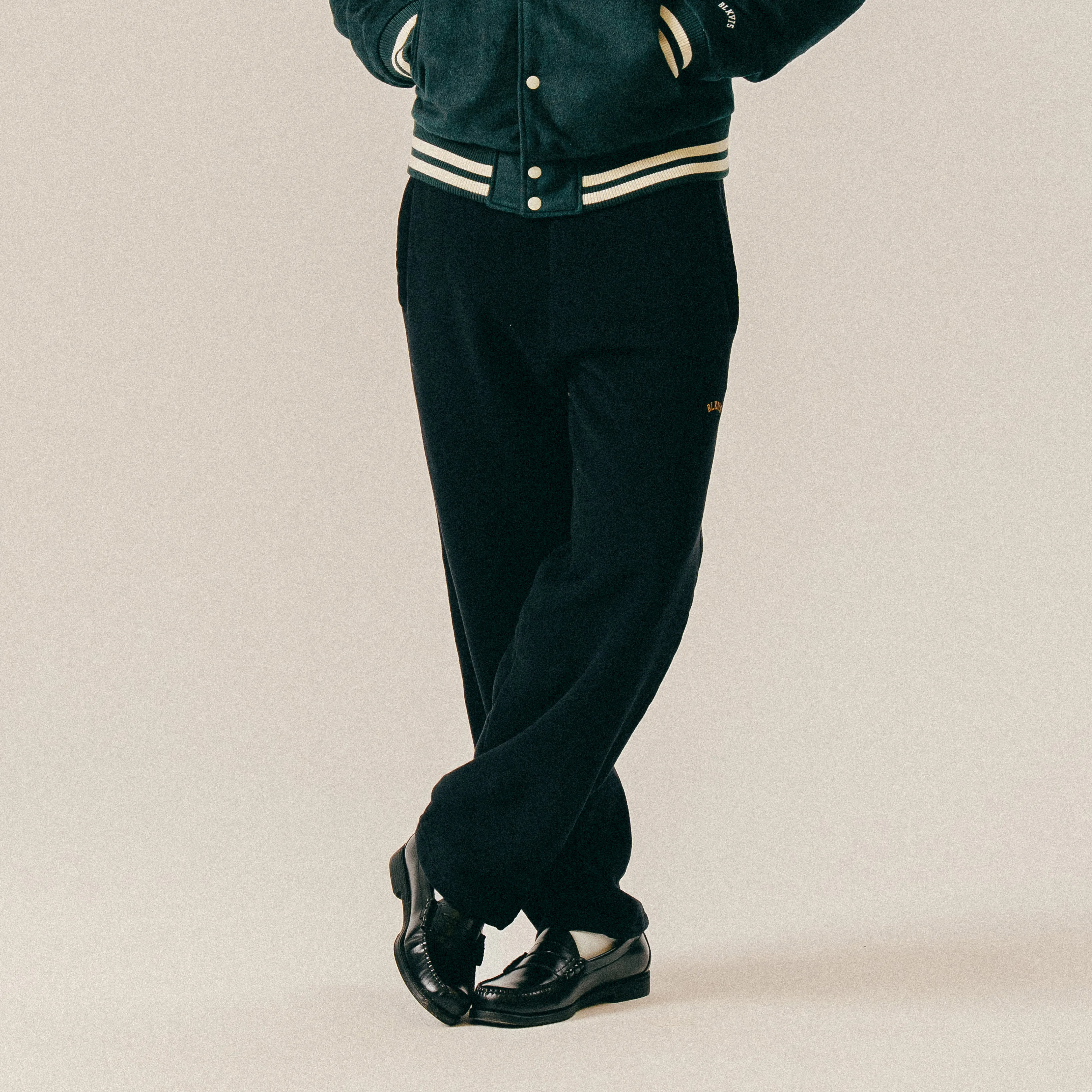 BLKVIS SCRIPT SWEATPANTS - BLACK sold by BLKVIS product image thumbnail 2