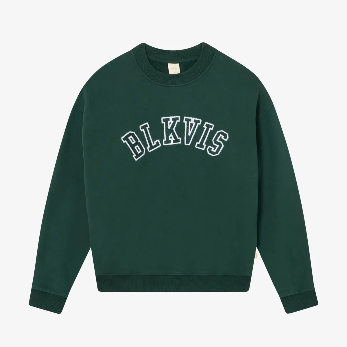 BLKVIS LOGO CREWNECK - DARKEST SPRUCE sold by BLKVIS