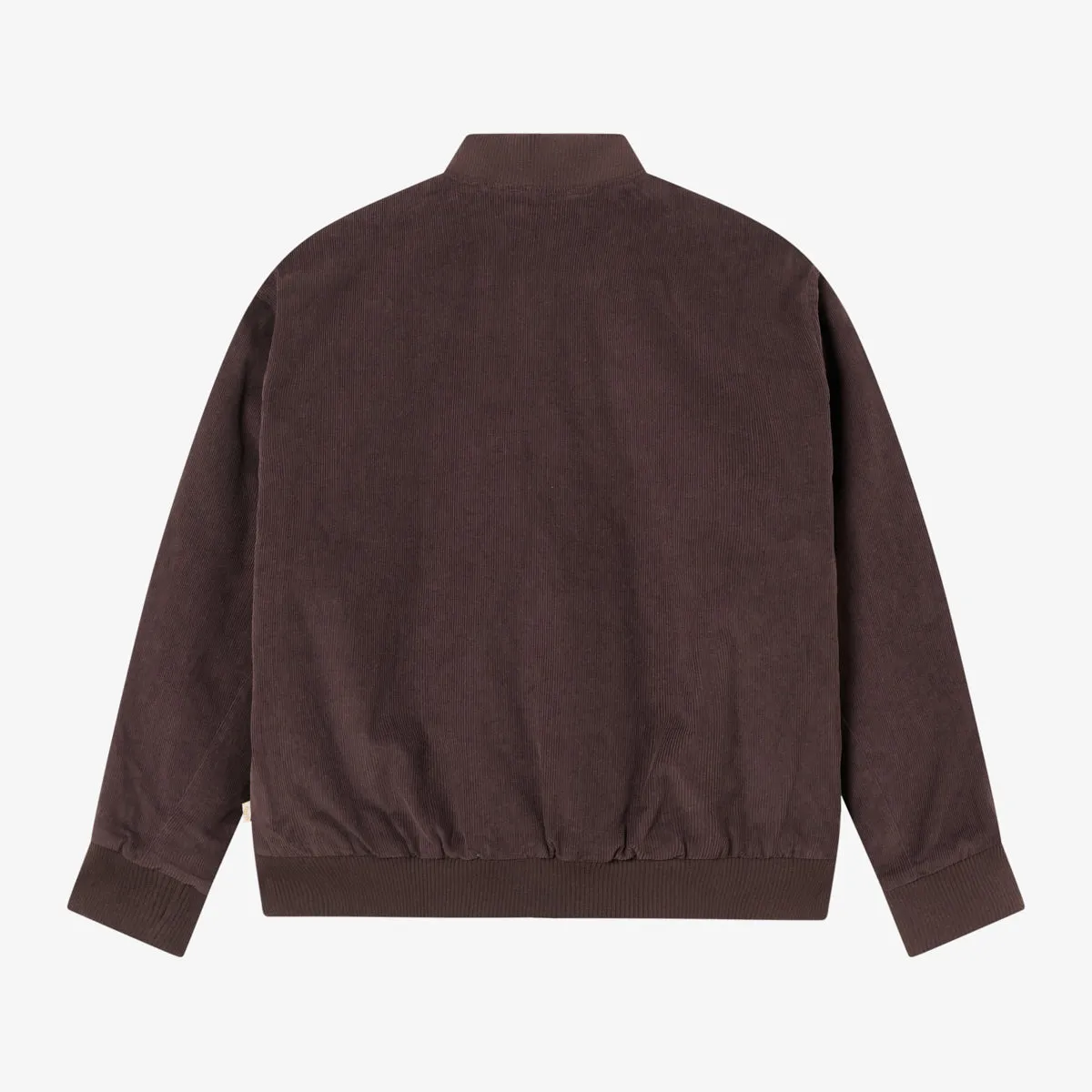 BLKVIS SCRIPT CORDUROY VARSITY JACKET - RAISIN sold by BLKVIS product image thumbnail 5