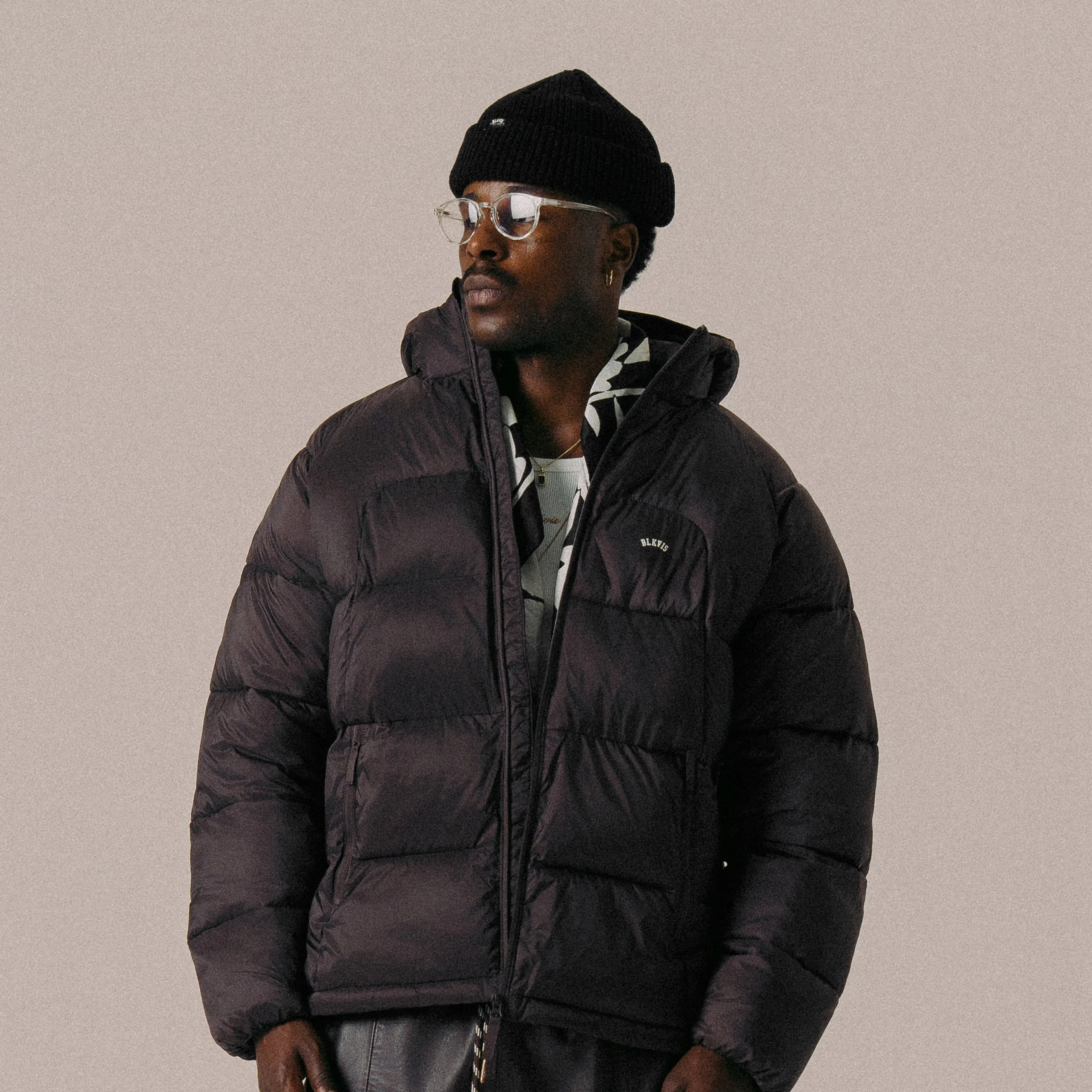 BLKVIS LIGHTWEIGHT DOWN JACKET - RAISIN sold by BLKVIS product image thumbnail 2