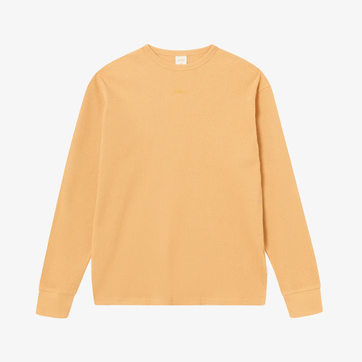 BLKVIS SCRIPT WAFFLE LONGSLEEVE - TAFFY sold by BLKVIS