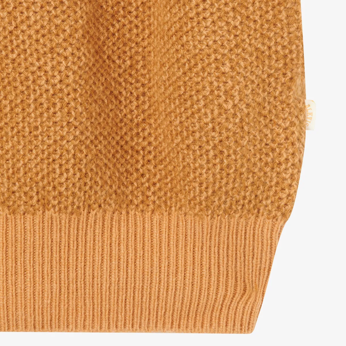 BLKVIS 2TONE STRUCTURE POLO KNIT SWEATER - TAFFY sold by BLKVIS product image thumbnail 5