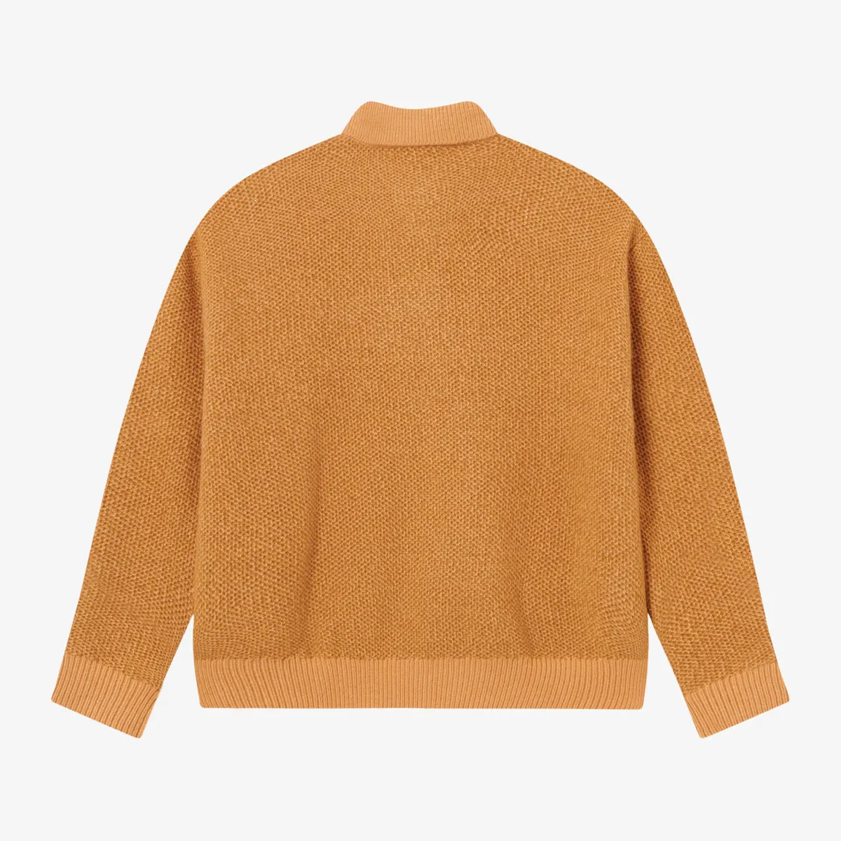 BLKVIS 2TONE STRUCTURE POLO KNIT SWEATER - TAFFY sold by BLKVIS product image thumbnail 3
