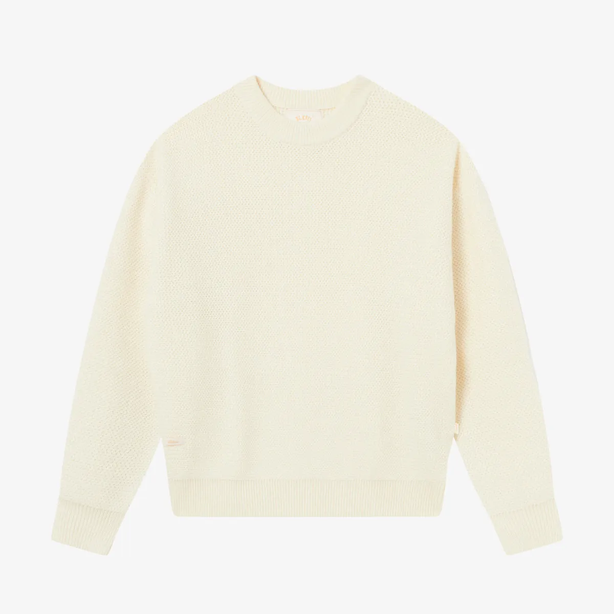 BLKVIS SCRIPT HEAVY KNIT SWEATER - ANTIQUE WHITE sold by BLKVIS