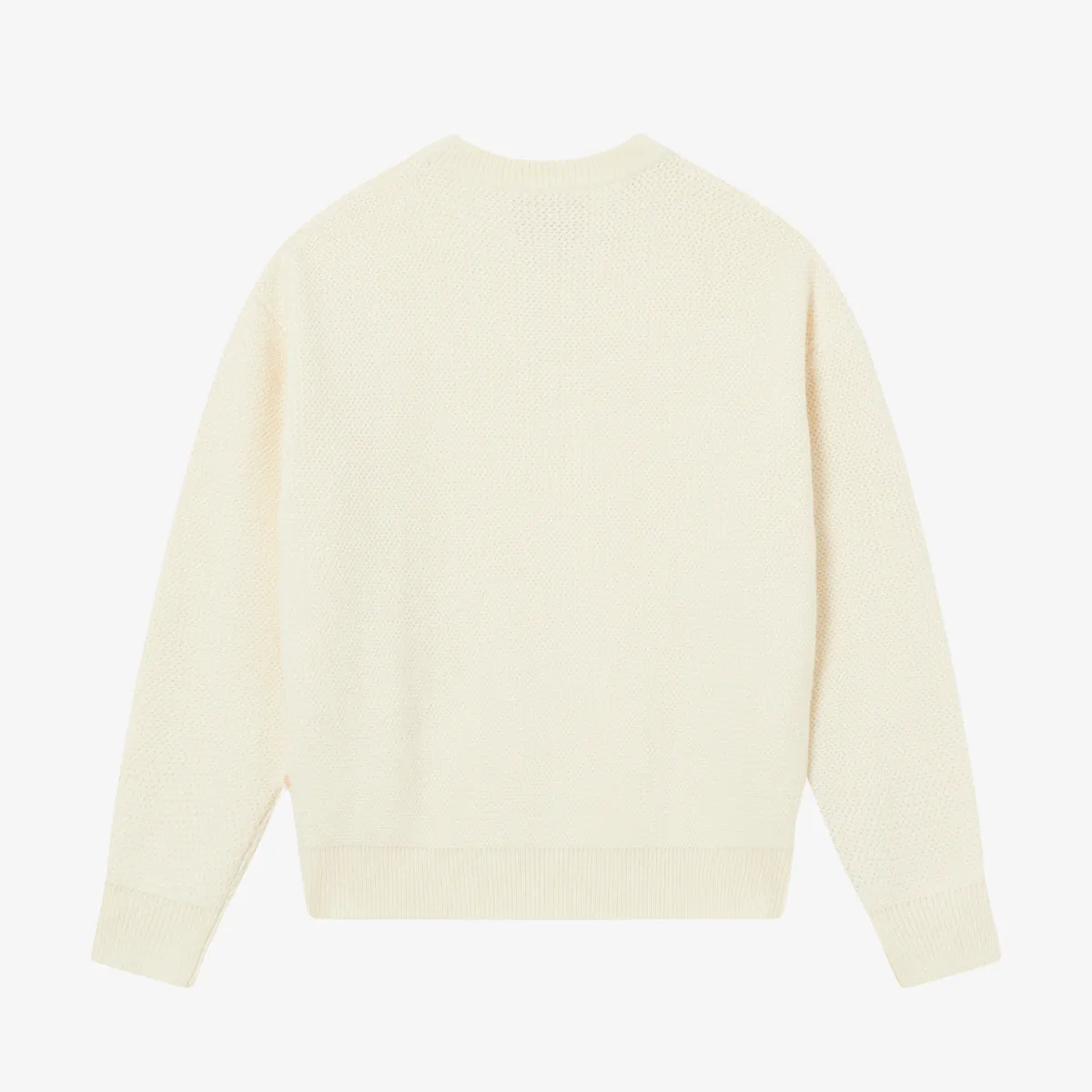 BLKVIS SCRIPT HEAVY KNIT SWEATER - ANTIQUE WHITE sold by BLKVIS product image thumbnail 5