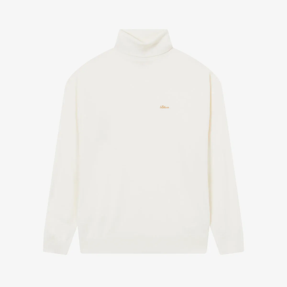 BLKVIS SCRIPT ROLLNECK SWEATER - ANTIQUE WHITE sold by BLKVIS