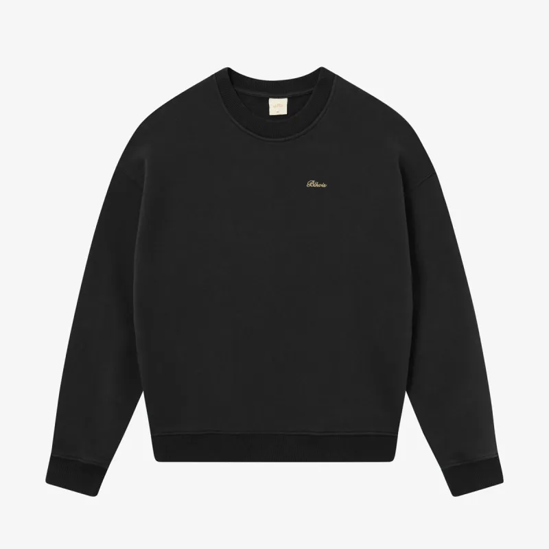 BLKVIS SCRIPT CREWNECK - BLACK sold by BLKVIS