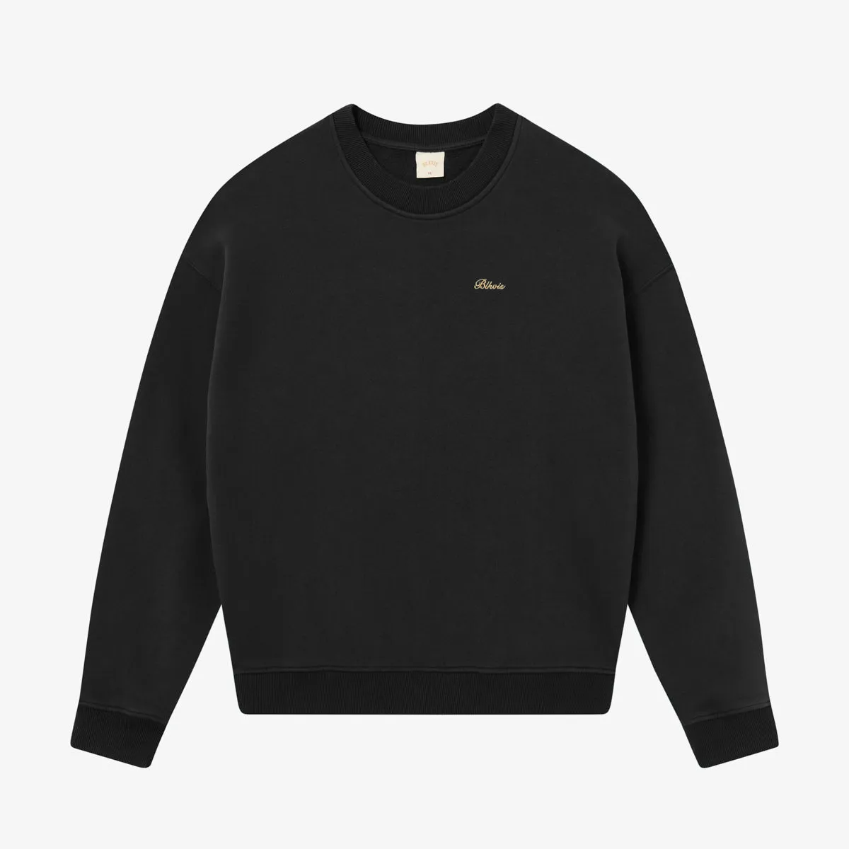 BLKVIS SCRIPT CREWNECK - BLACK sold by BLKVIS