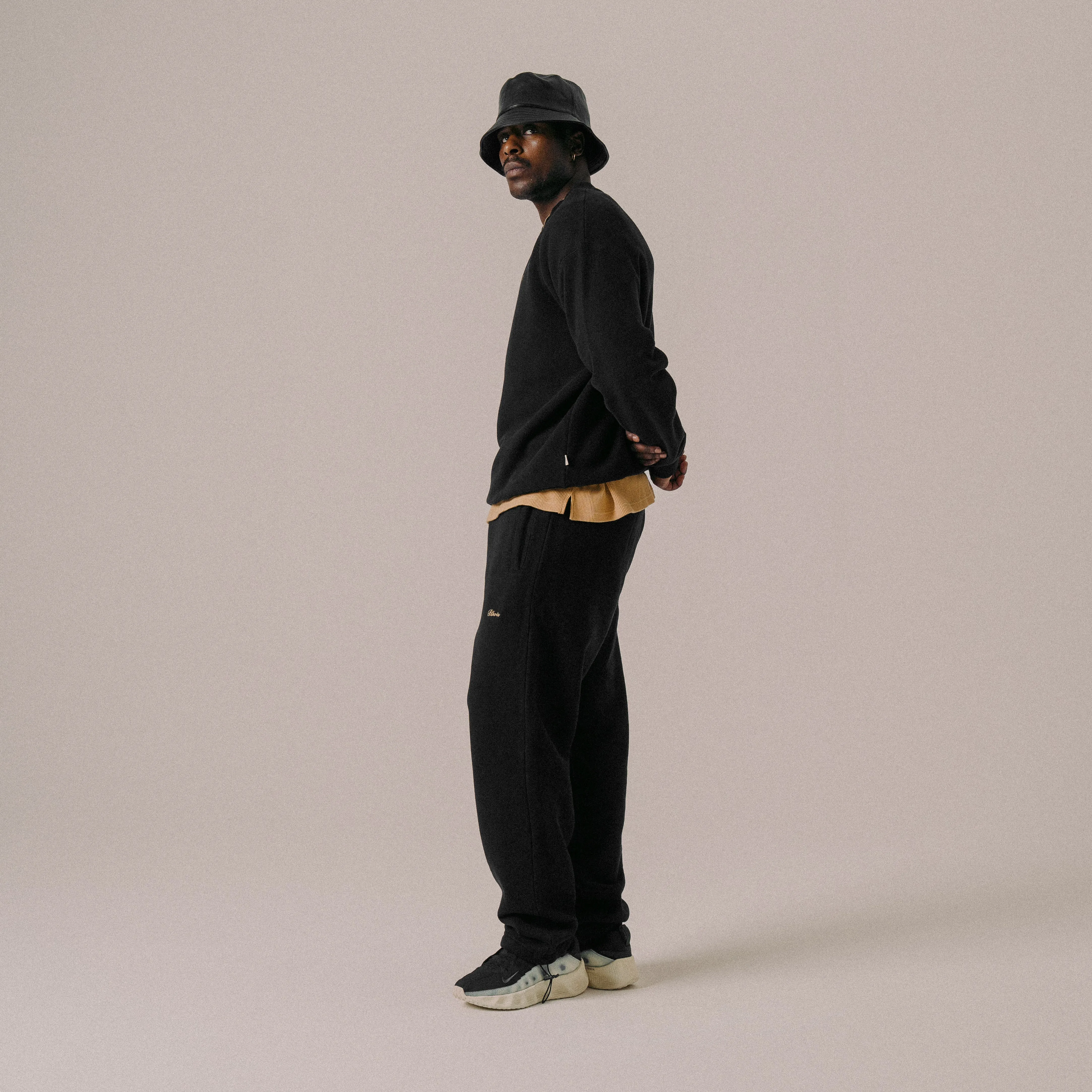 BLKVIS SCRIPT CREWNECK - BLACK sold by BLKVIS product image thumbnail 4