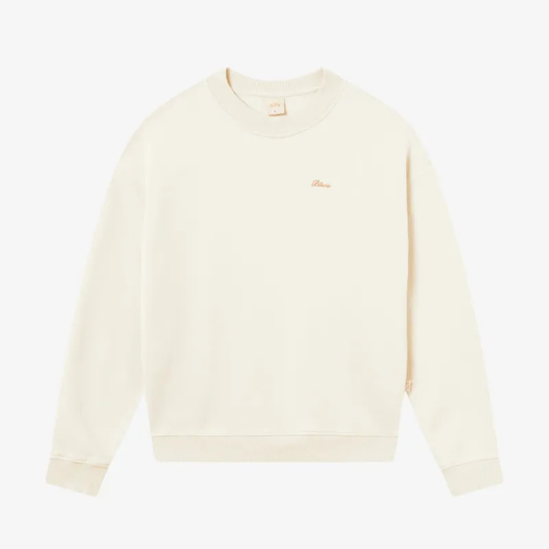 BLKVIS SCRIPT CREWNECK - ANTIQUE WHITE sold by BLKVIS