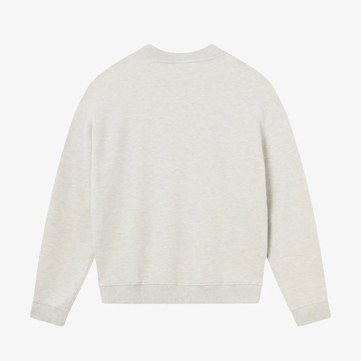 BLKVIS SCRIPT CREWNECK - LIGHT GREY HEATHER sold by BLKVIS product image thumbnail 4