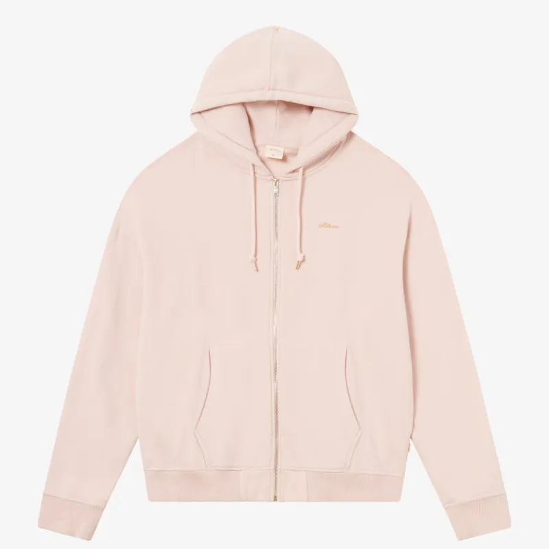 BLKVIS SCRIPT ZIP-HOODY - SEPIA ROSE sold by BLKVIS