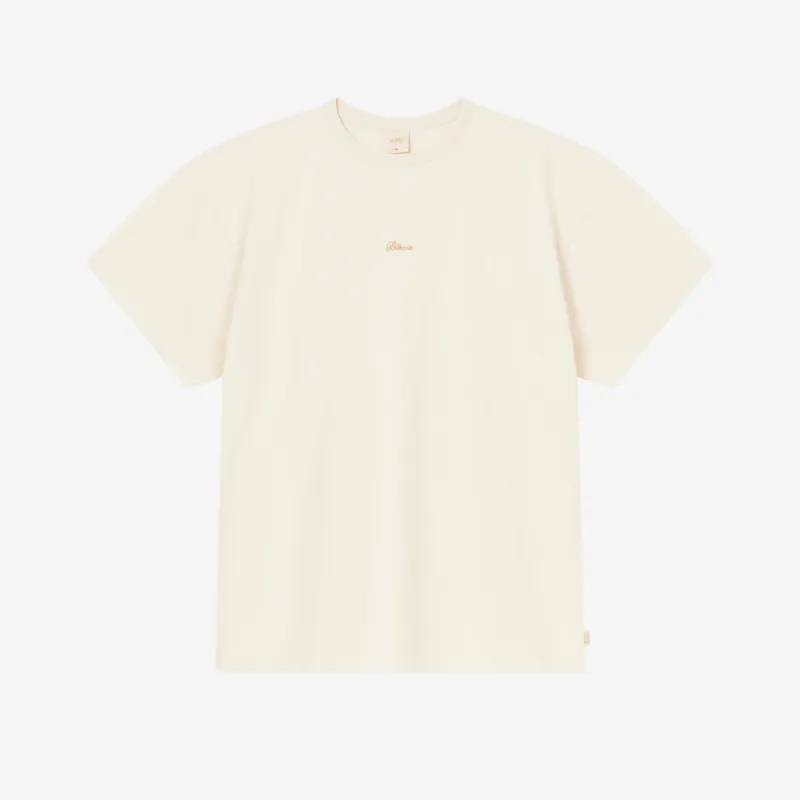 BLKVIS SCRIPT TEE - ANTIQUE WHITE sold by BLKVIS