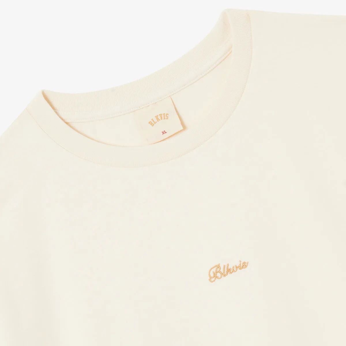 BLKVIS SCRIPT TEE - ANTIQUE WHITE sold by BLKVIS product image thumbnail 5