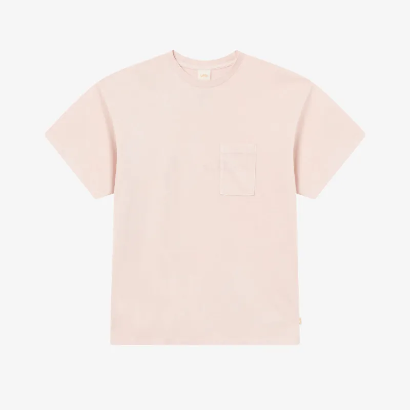 BLKVIS LOGO POCKET TEE GARMENT DYE - SEPIA ROSE sold by BLKVIS