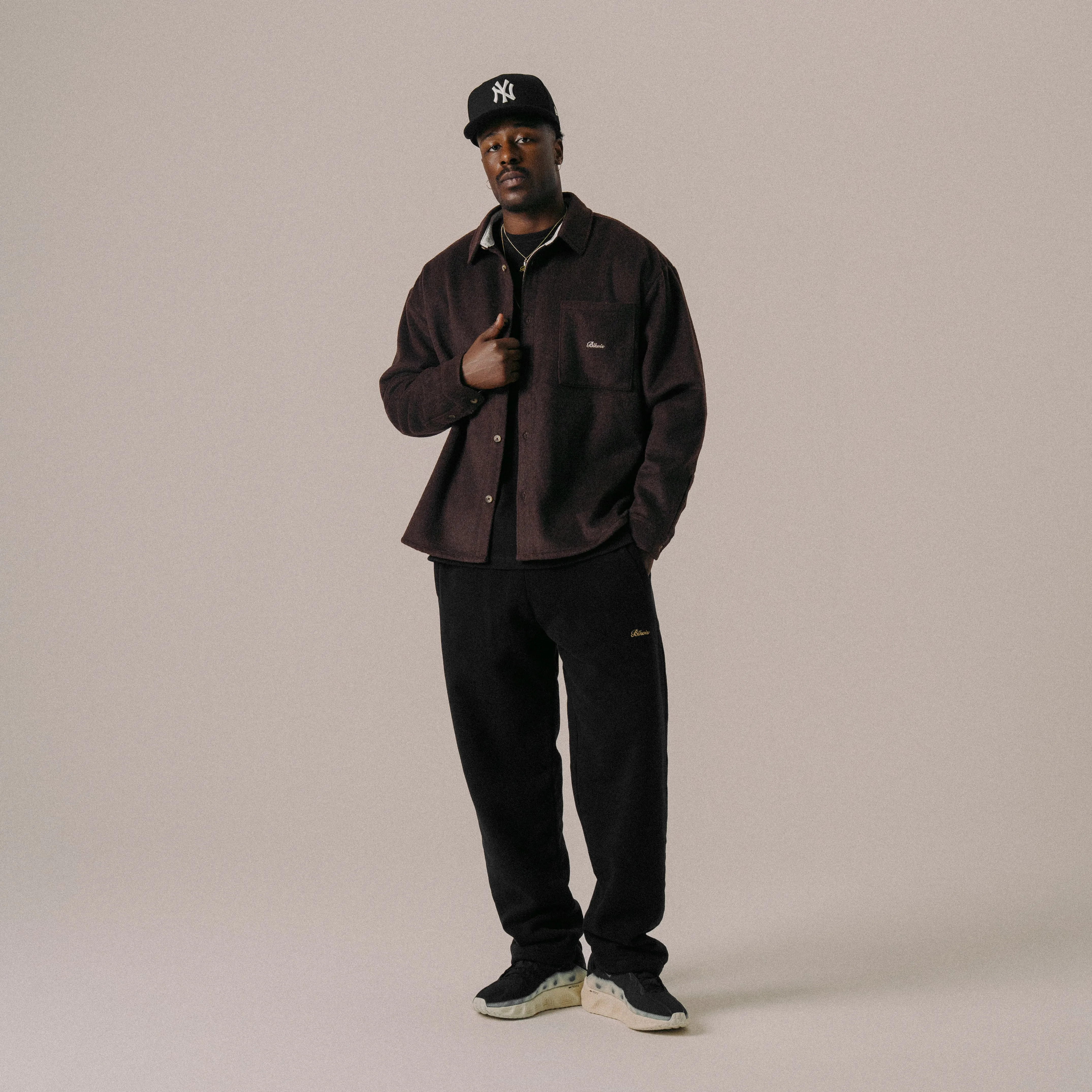 BLKVIS FLANELL OVERSHIRT - RAISIN sold by BLKVIS product image thumbnail 3
