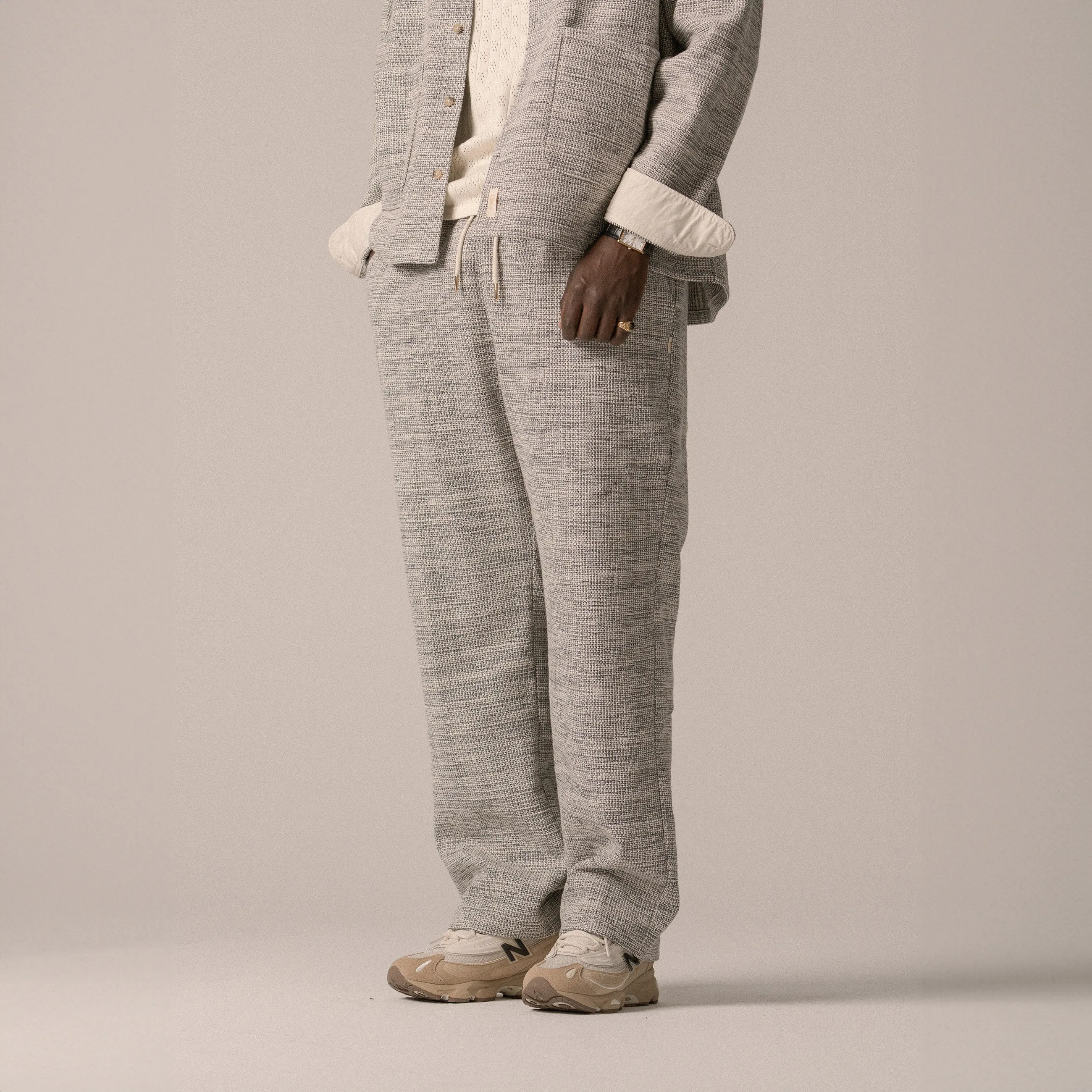 BLKVIS BOUCLE PANTS - ANTIQUE WHITE sold by BLKVIS product image thumbnail 2