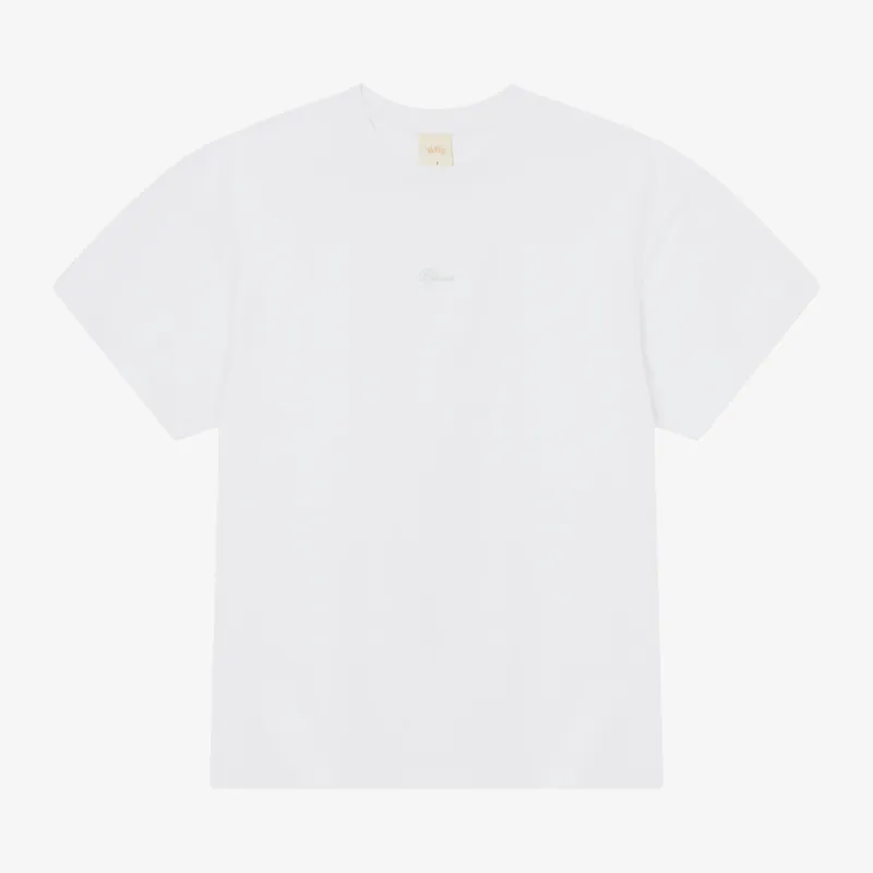 BLKVIS SCRIPT TEE - WHITE sold by BLKVIS