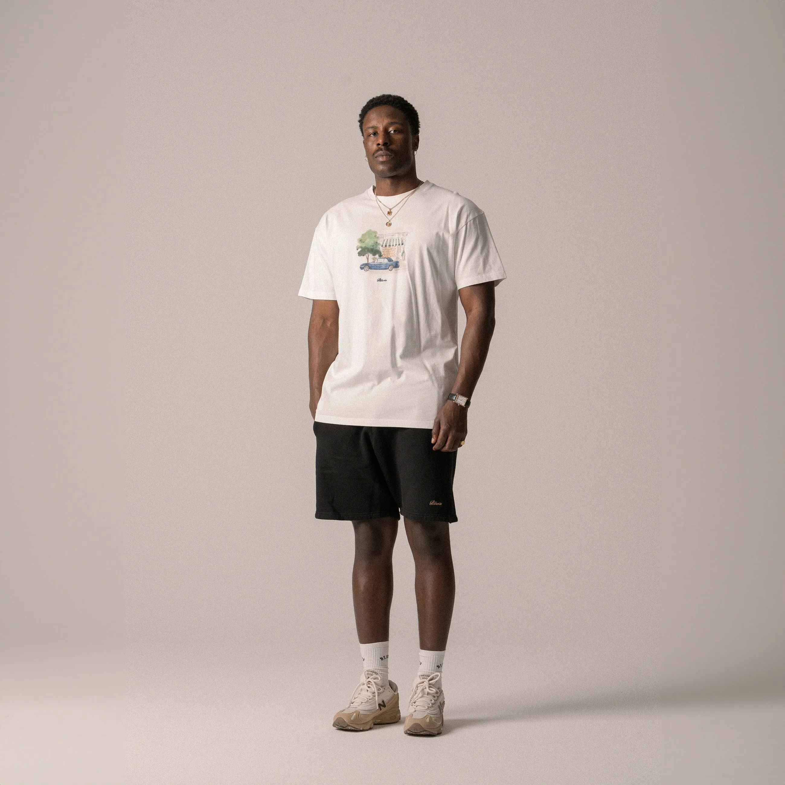 BLKVIS PRIMAFILA TEE - WHITE sold by BLKVIS product image thumbnail 3