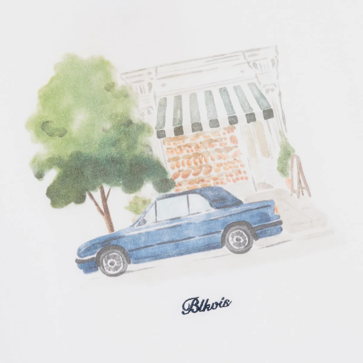 BLKVIS PRIMAFILA TEE - WHITE sold by BLKVIS product image thumbnail 5