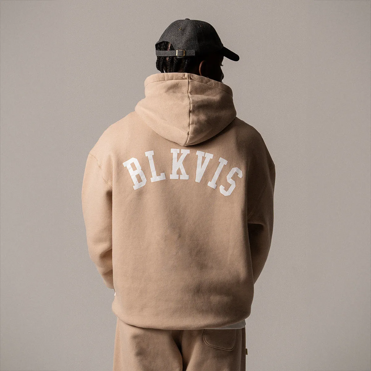 BLKVIS LOGO HOODY - HUMUS sold by BLKVIS product image thumbnail 5