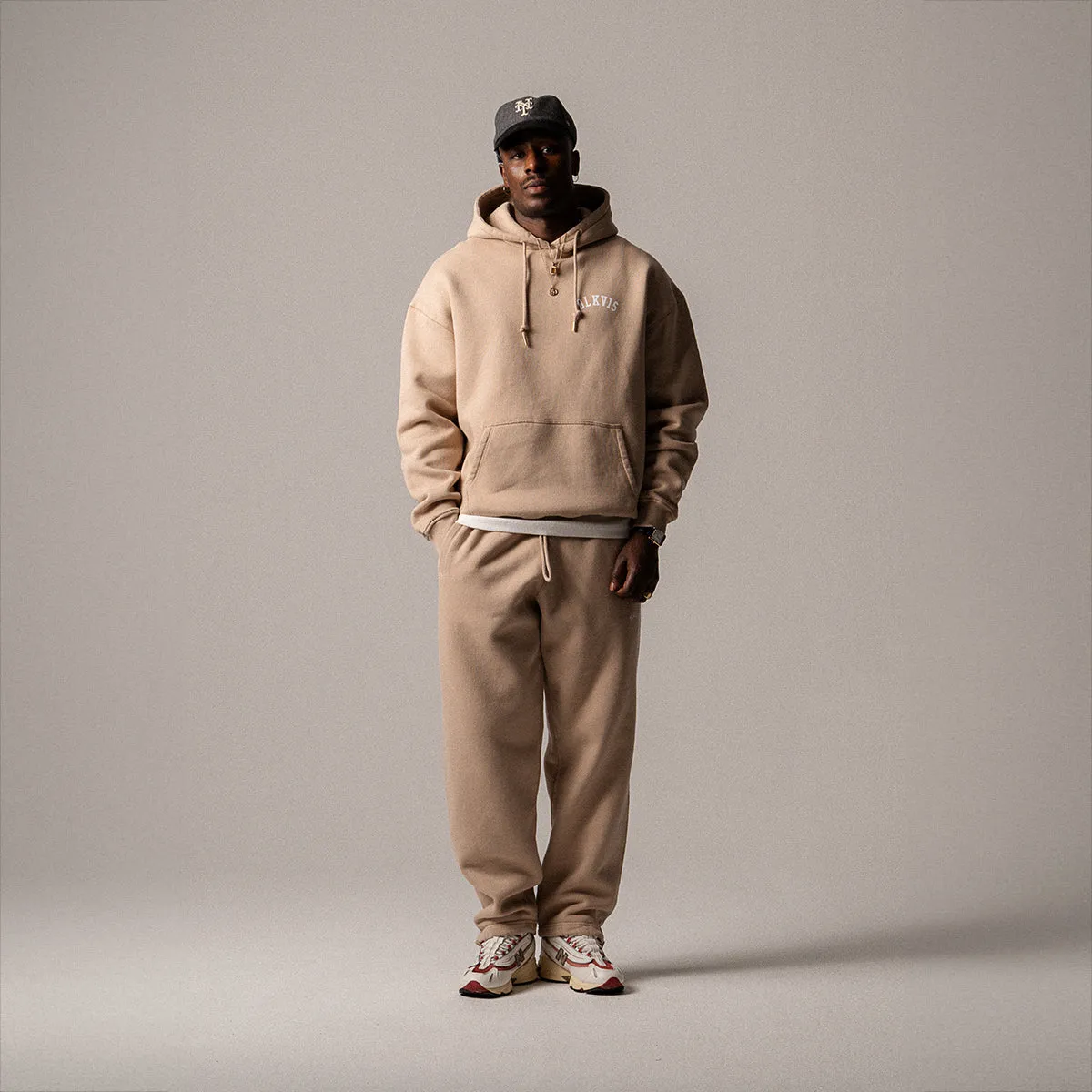 BLKVIS LOGO HOODY - HUMUS sold by BLKVIS product image thumbnail 3