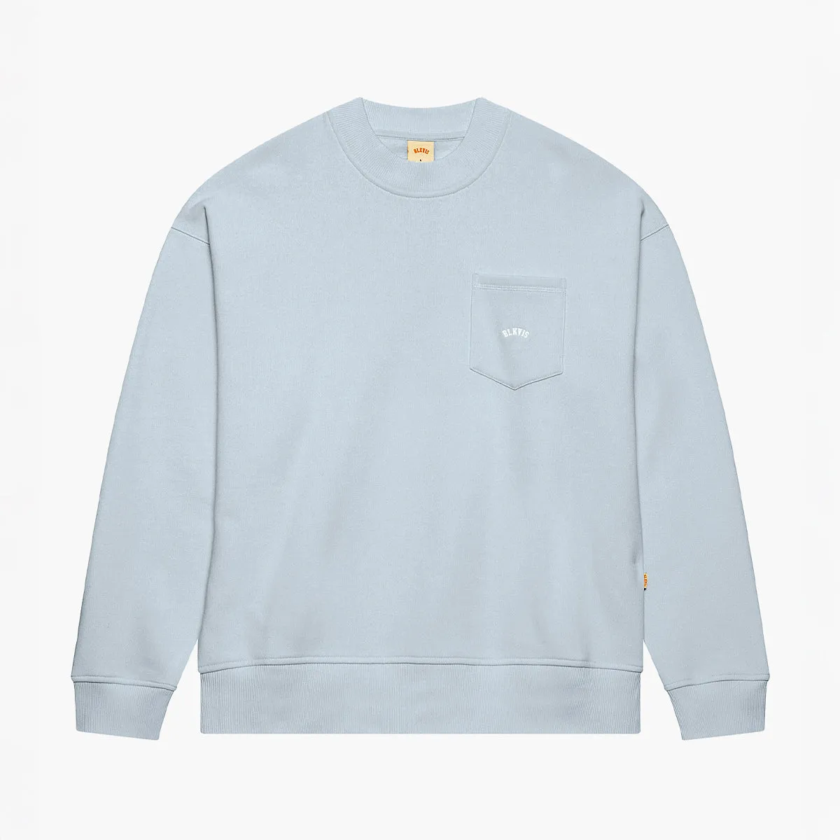 BLKVIS LOGO POCKET CREWNECK - SKYWAY sold by BLKVIS