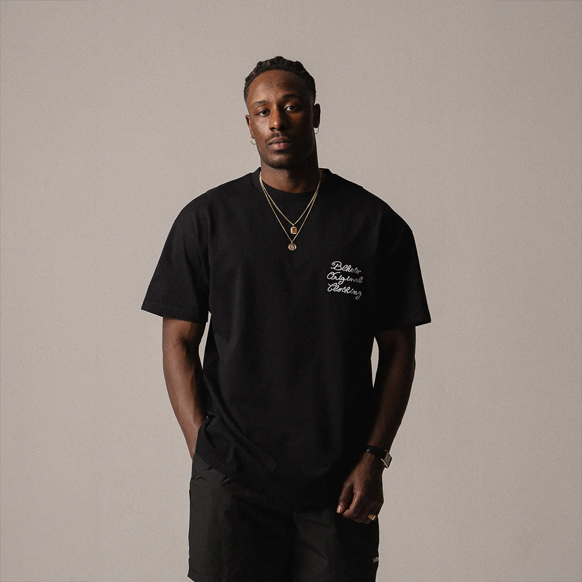 BLKVIS PRIMAVERA TEE - BLACK sold by BLKVIS product image thumbnail 2