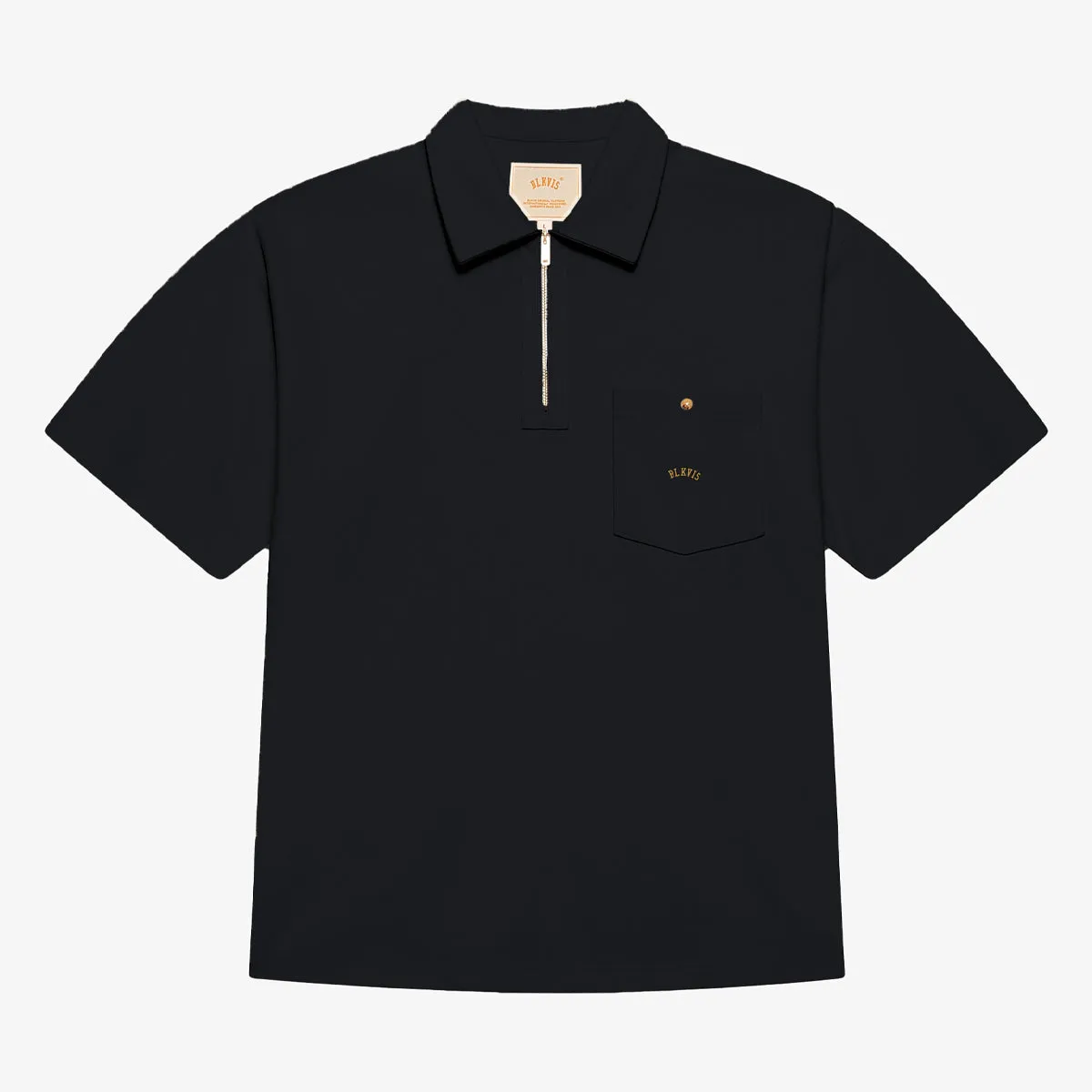 BLKVIS LOGO TWILL SHIRT - BLACK sold by BLKVIS