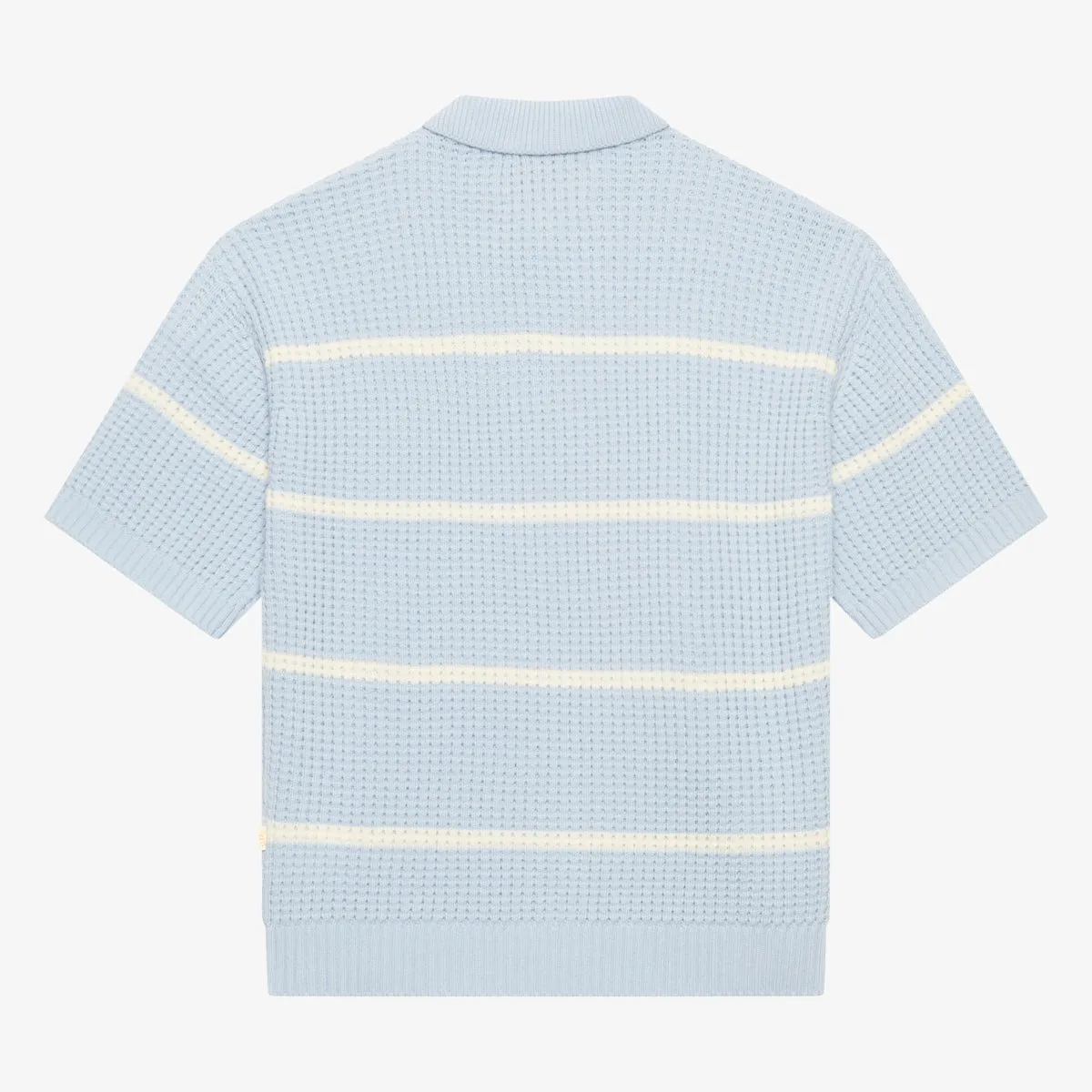 BLKVIS WAFFLE KNIT POLO - SKYWAY sold by BLKVIS product image thumbnail 4