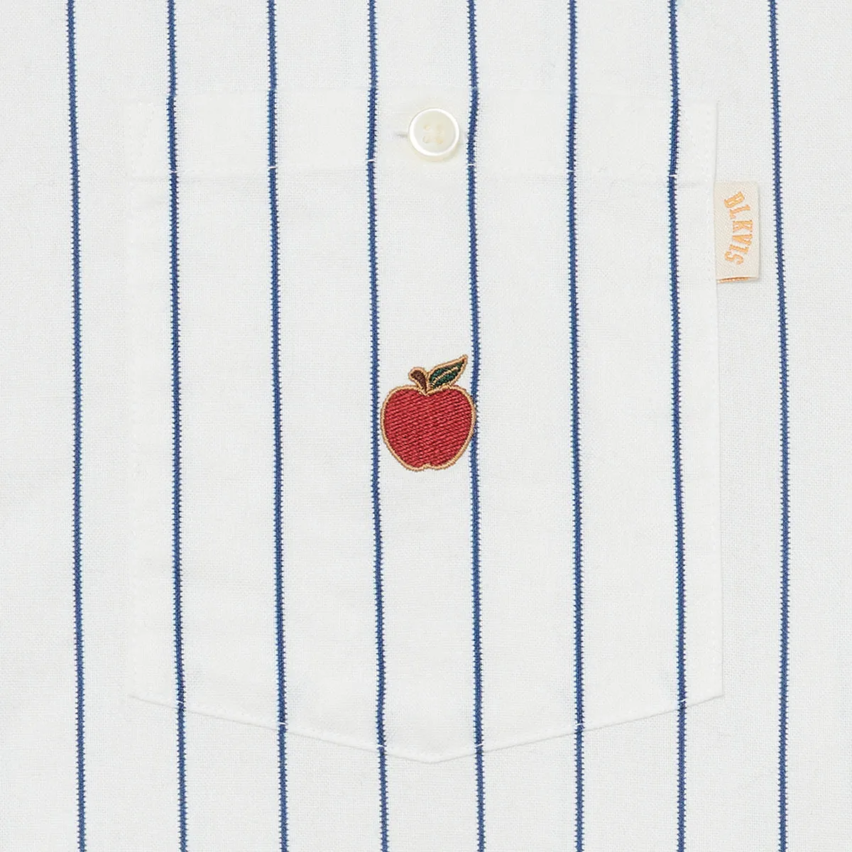 BLKVIS APPLE STRIPED SHIRT - BLACK sold by BLKVIS product image thumbnail 4