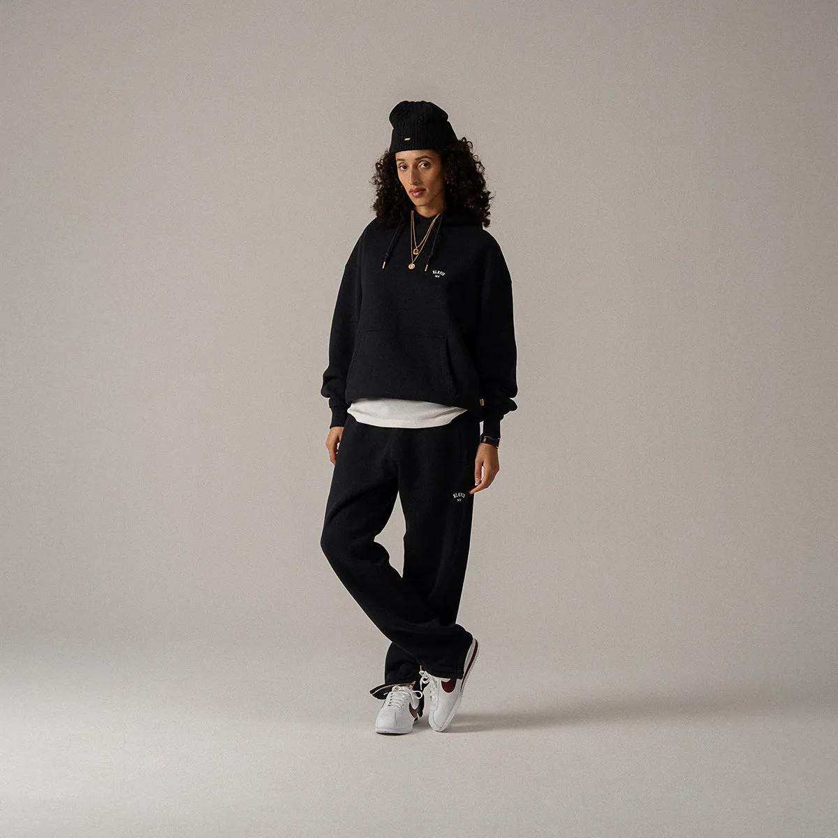 BLKVIS LOGO NY HOODY - BLACK sold by BLKVIS product image thumbnail 5