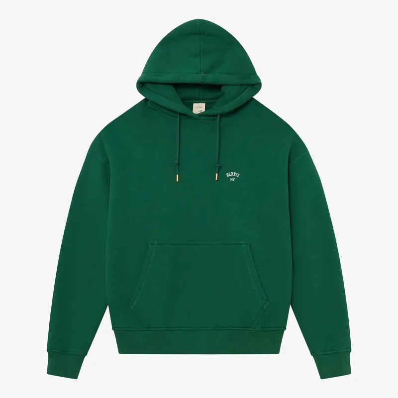 BLKVIS LOGO NY HOODY - HUNTER GREEN sold by BLKVIS