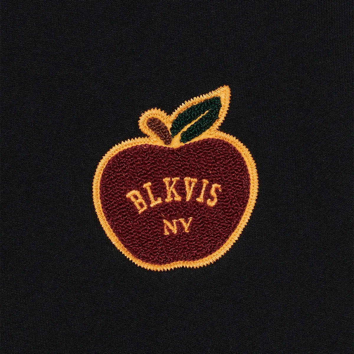 BLKVIS APPLE ZIP HOODY - BLACK sold by BLKVIS product image thumbnail 5