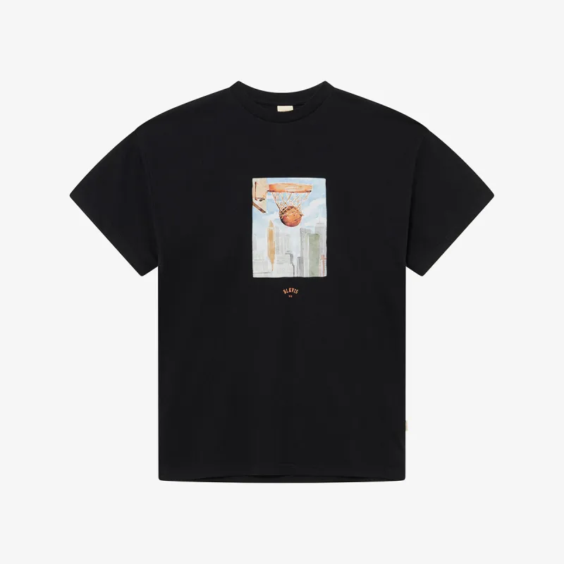 BLKVIS NY SWISH TEE - BLACK sold by BLKVIS