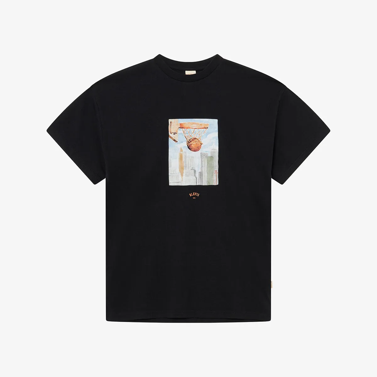 BLKVIS NY SWISH TEE - BLACK sold by BLKVIS