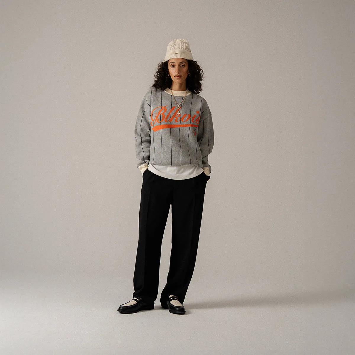 BLKVIS KNITTED SWEATER - ANTIQUE WHITE sold by BLKVIS product image thumbnail 5