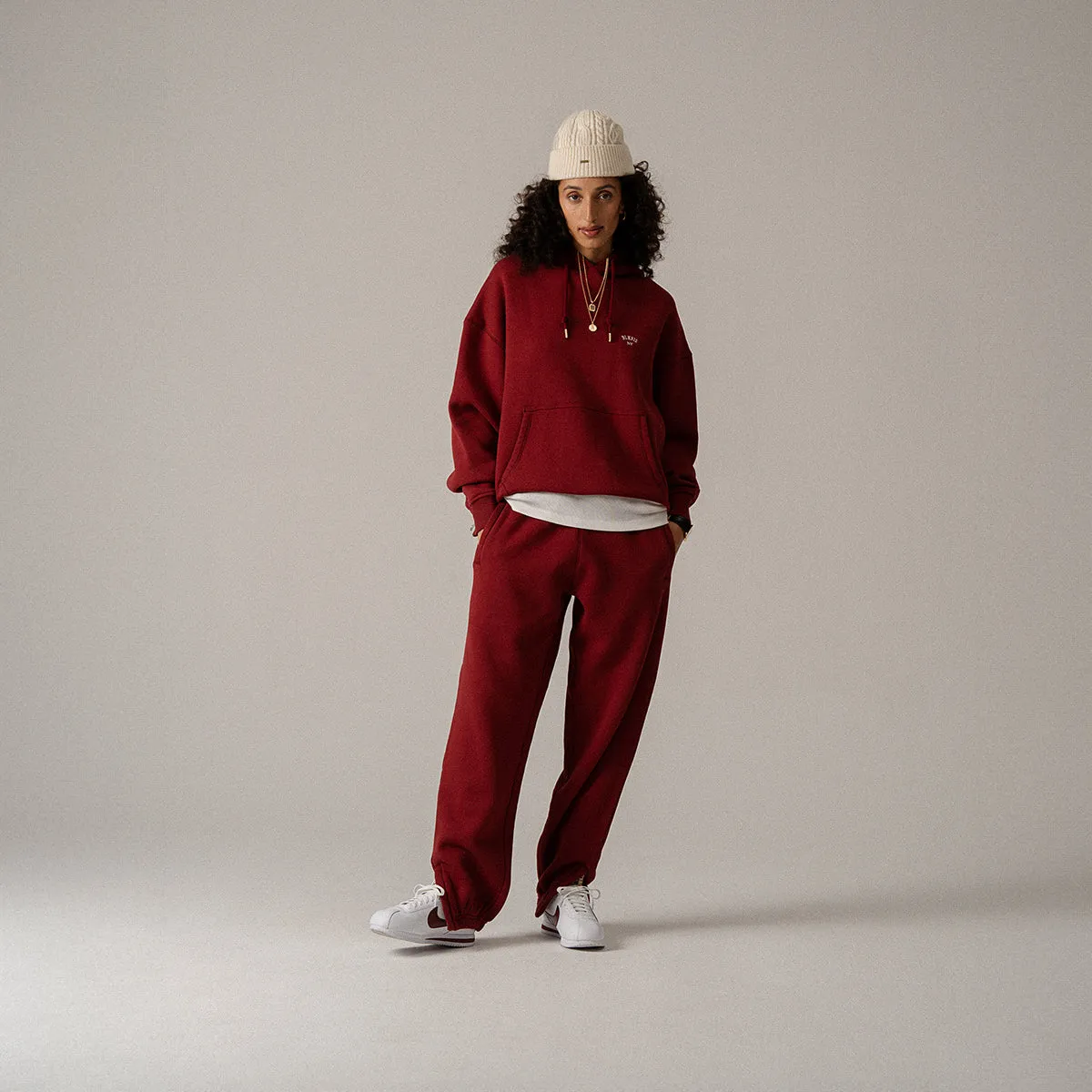 BLKVIS NY SWEATPANTS - MERLOT sold by BLKVIS product image thumbnail 3