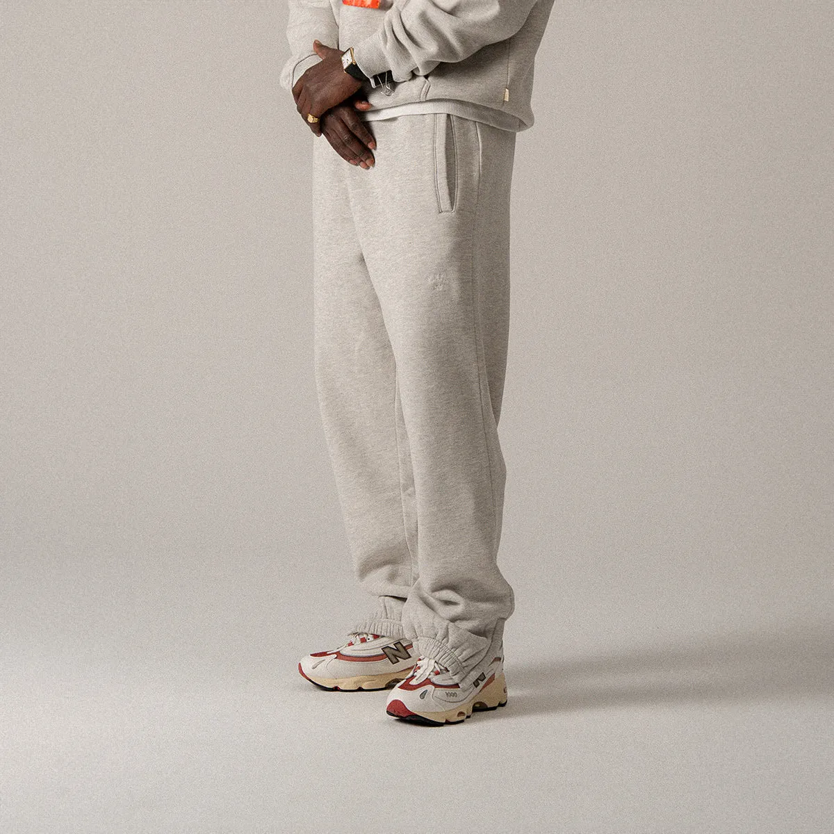 BLKVIS NY SWEATPANTS - LIGHT GREY HEATHER sold by BLKVIS product image thumbnail 2