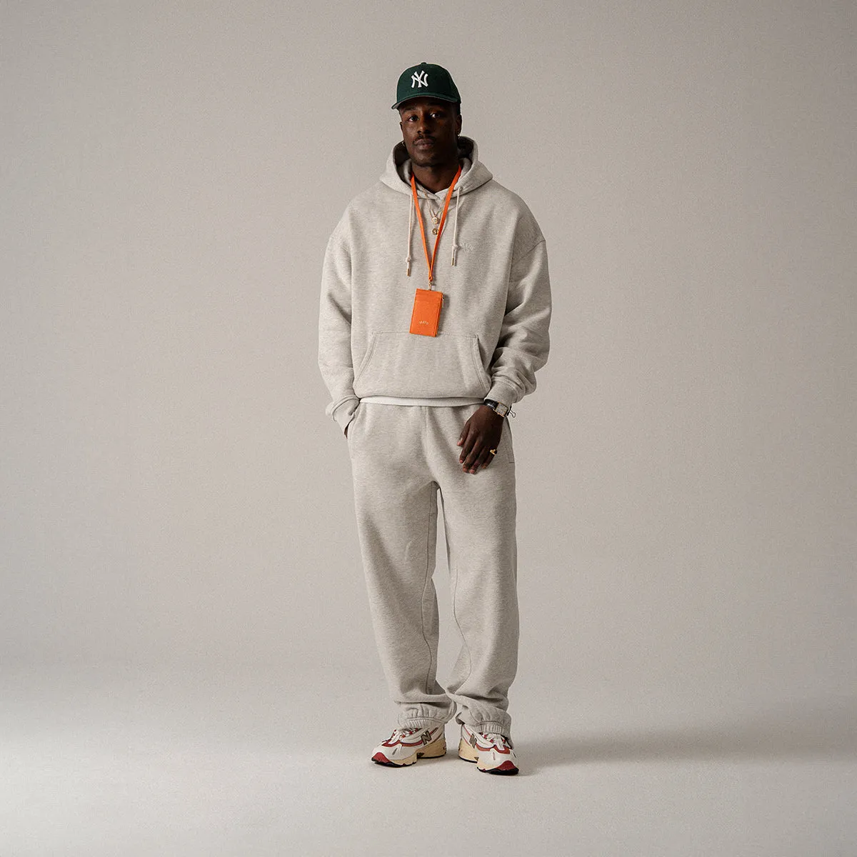 BLKVIS NY SWEATPANTS - LIGHT GREY HEATHER sold by BLKVIS product image thumbnail 3