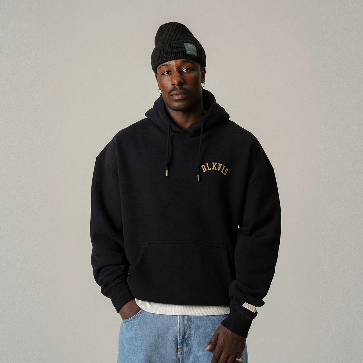 BLKVIS LOGO HOODIE - BLACK sold by BLKVIS product image thumbnail 2